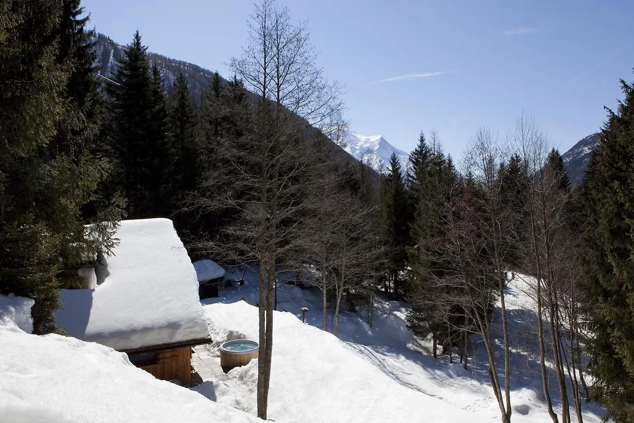 הוילה שאמוני Marmotte Mountain Retreat בקתה